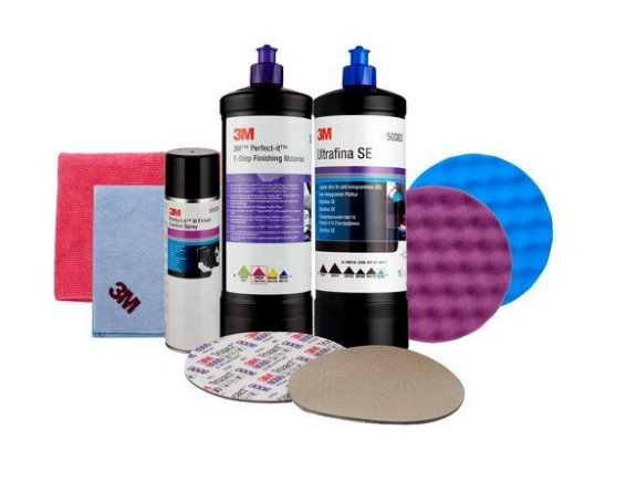 Kit Perfect-it 1 Step Finishing + cutie abs cadou, 3M